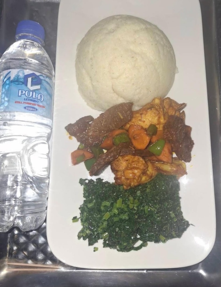 Authentic Zimbabwean Sadza & Stew Platter